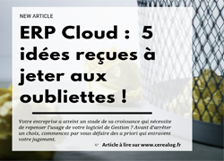ERP Cloud idées reçues