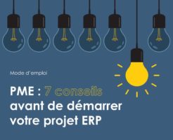 conseils avant de démarrer un projet erp